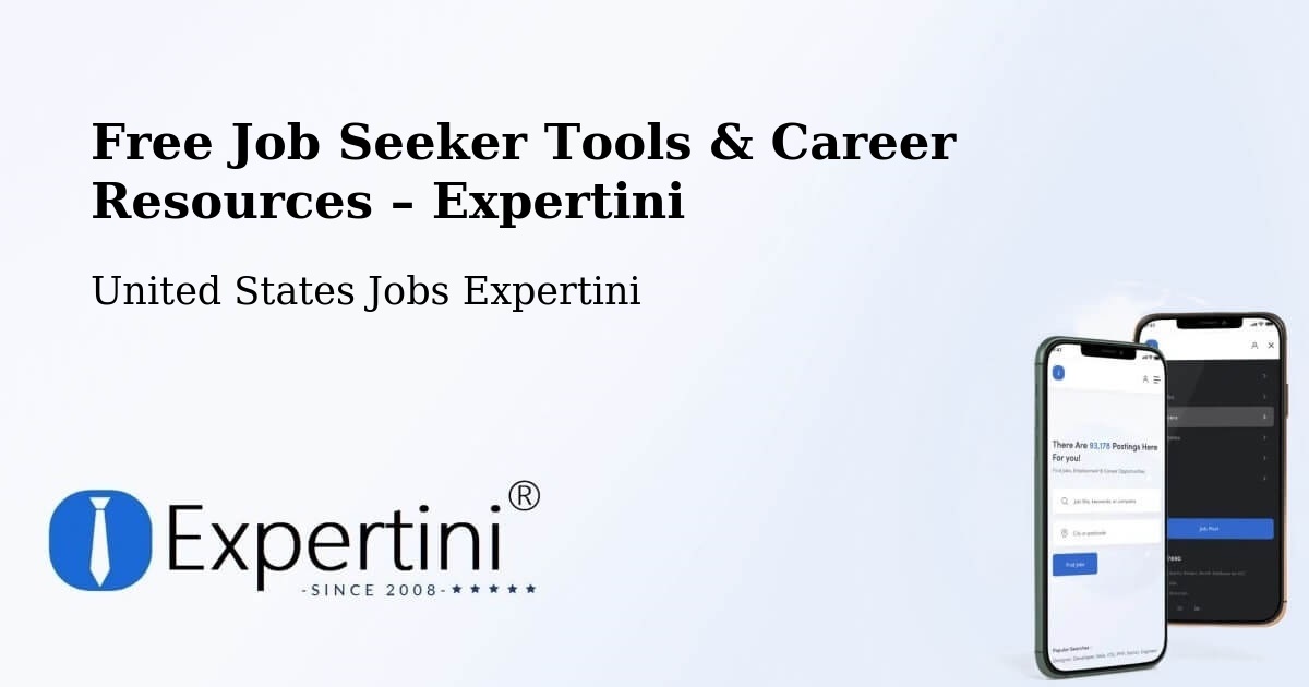 Free Job Seeker Tools & Career Resources – Greene - Greene, United States Jobs Expertini